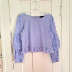 AE boxy crop shirt